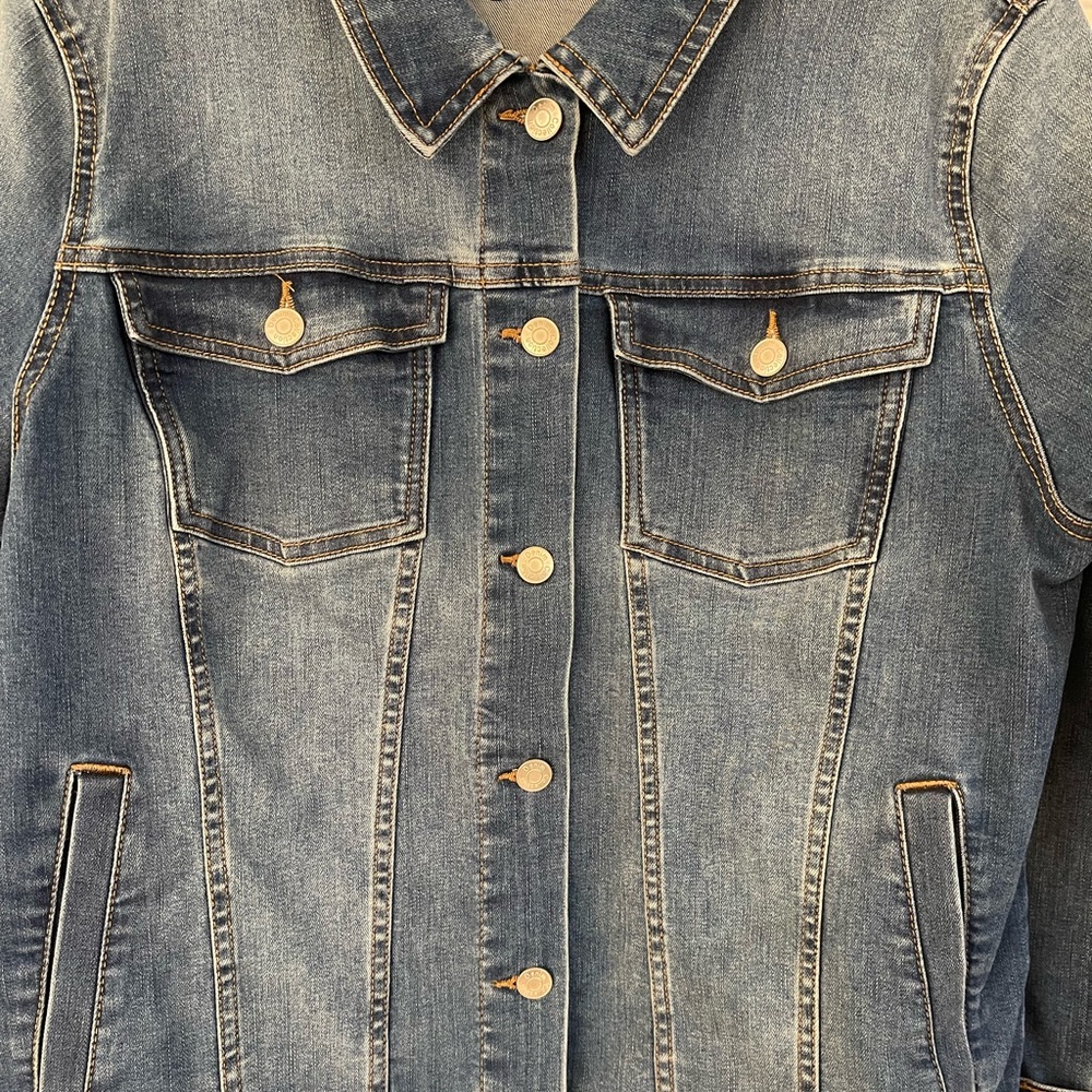 Light blue denim jacket by Cavalini XL womens
